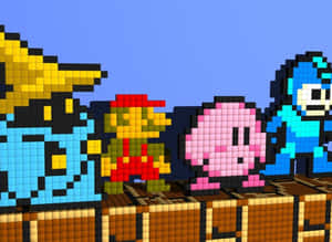 Children Playing Together On A Colorful Playground Wallpaper