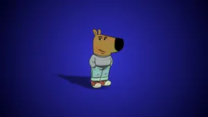 Chill Guy Animated Character Wallpaper