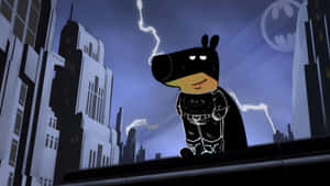 Chill Guy As Batman Wallpaper