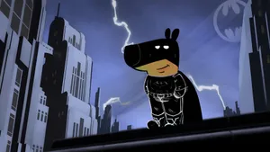 Chill Guy As Batman Wallpaper