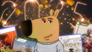 Chill Guy Gaming Vibes Wallpaper