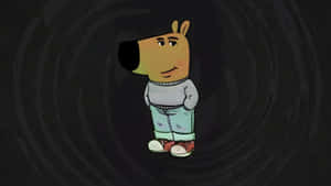 Chill Guy Relaxed Pose Wallpaper