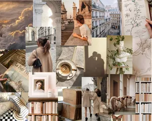 Chill Light Academia Wallpaper