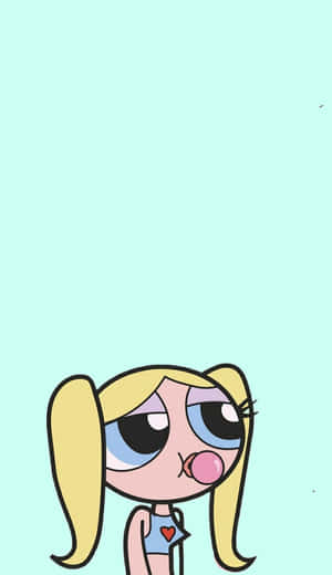 Chill Teen Bubbles Cartoon Pfp Wallpaper