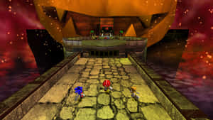 Chilling Adventure In Sonic Mystic Mansion Wallpaper