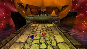 Chilling Adventure In Sonic Mystic Mansion Wallpaper