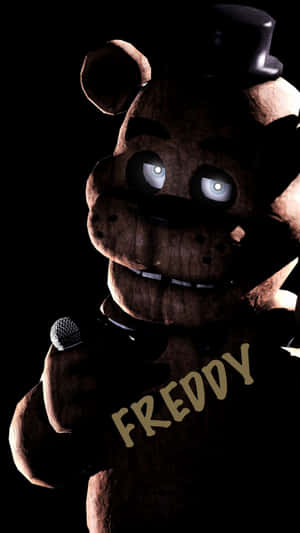 Chilling With Freddy Fazbear Wallpaper