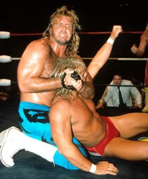 Chin Lock Of Michael Hayes Wallpaper