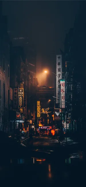 Chinatown New York Iphone Ios 10 Wallpaper