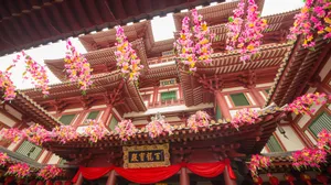 Chinatown_ Singapore_ Traditional_ Architecture_ Festive_ Decorations Wallpaper