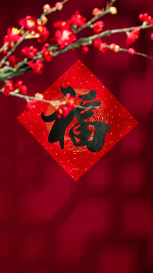 Chinese Fortune Character Wallpaper