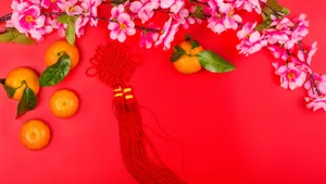 Chinese Knot Decoration Wallpaper