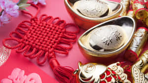 Chinese Knot Decoration Wallpaper