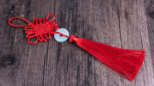 Chinese Knot With Tassel Wallpaper