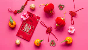 Chinese Knots And Festive Decorations Wallpaper