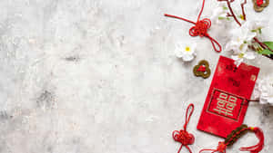 Chinese Knots And Red Envelopes Wallpaper