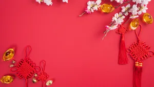 Chinese Knots Decoration Wallpaper