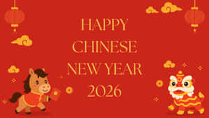 Chinese New Year 2026 Celebration Wallpaper