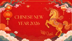 Chinese New Year 2026 Celebration Wallpaper