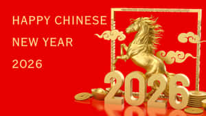 Chinese New Year 2026 Celebration Wallpaper