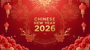 Chinese New Year 2026 Celebration Wallpaper