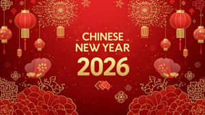 Chinese New Year 2026 Celebration Wallpaper