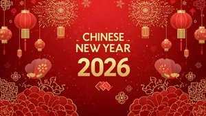 Chinese New Year 2026 Celebration Wallpaper