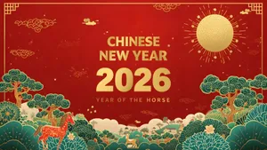 Chinese New Year 2026 Celebration Wallpaper