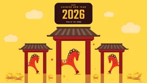 Chinese New Year 2026 Celebration Wallpaper