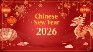Chinese New Year 2026 Celebration Wallpaper
