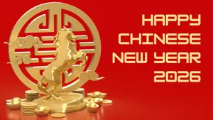 Chinese New Year 2026 Celebration Wallpaper