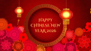 Chinese New Year 2026 Celebration Wallpaper