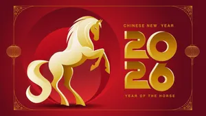 Chinese New Year 2026 Celebration Wallpaper