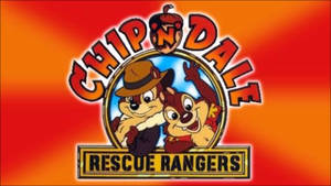 Chip N Dale Rescue Rangers Promotional Show Poster Wallpaper