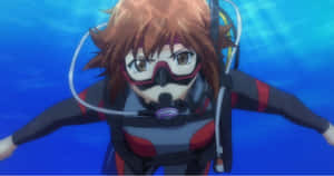 Chisa Kotegawa, A Vibrant Personality From Grand Blue Wallpaper