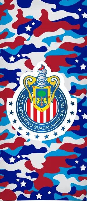 Chivas Camouflage American Flag Background Wallpaper