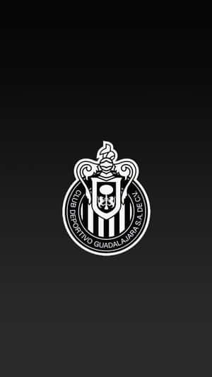 Chivas Guadalajara Logo Black Background Wallpaper