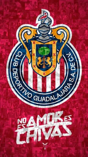 Chivas Soccer Club Crestand Motto Wallpaper