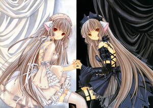 Chobits Chi And Freya Wallpaper