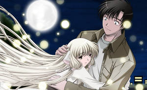 Chobits Chi And Hideki Wallpaper