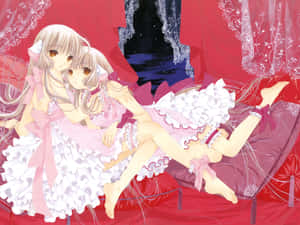 Chobits Freyaand Chii Artwork Wallpaper