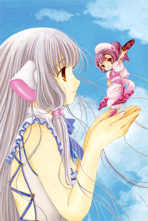 Chobits Freyaand Sumomo Art Wallpaper