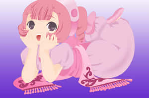 Chobits Sumomo Cheerful Pose Wallpaper