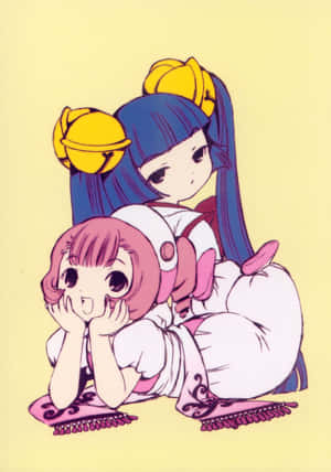 Chobits Sumomoand Freya Art Wallpaper