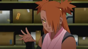 Chocho Akimichi Unleashes Her Powerful Abilities Wallpaper