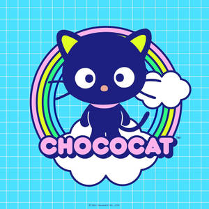 Chococat Rainbow Cloud Wallpaper