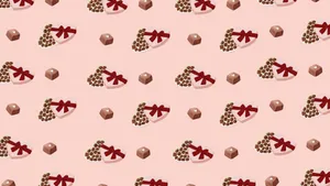 Chocolate Box Pattern Design Wallpaper