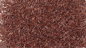 Chocolate Sprinkles Texture Wallpaper