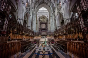 Choir High Altar York Minster Cathedral Wallpaper