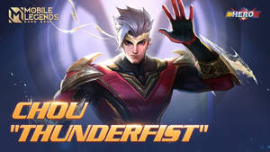 Chou Ml Thunderfist With Text Wallpaper